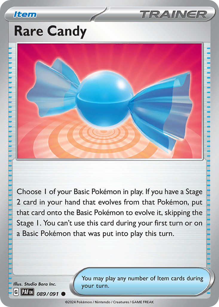 Rare Candy - 89/91 - Paldean Fates