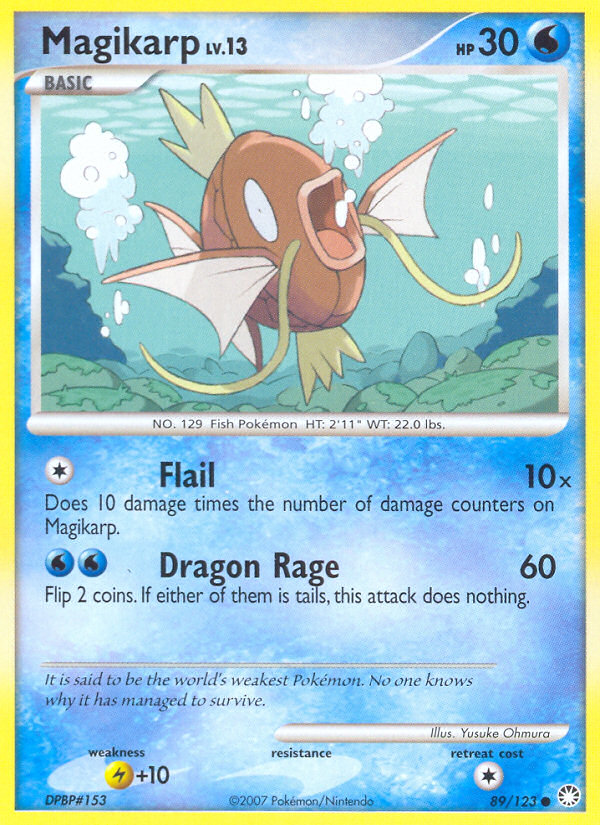 Magikarp - 089/123 - Mysterious Treasures