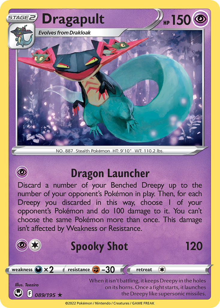 Dragapult - 089/195 - Silver Tempest