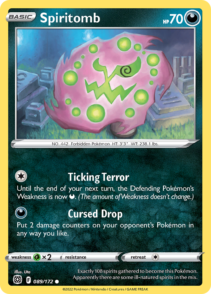 Spiritomb - 089/172 - Brilliant Stars