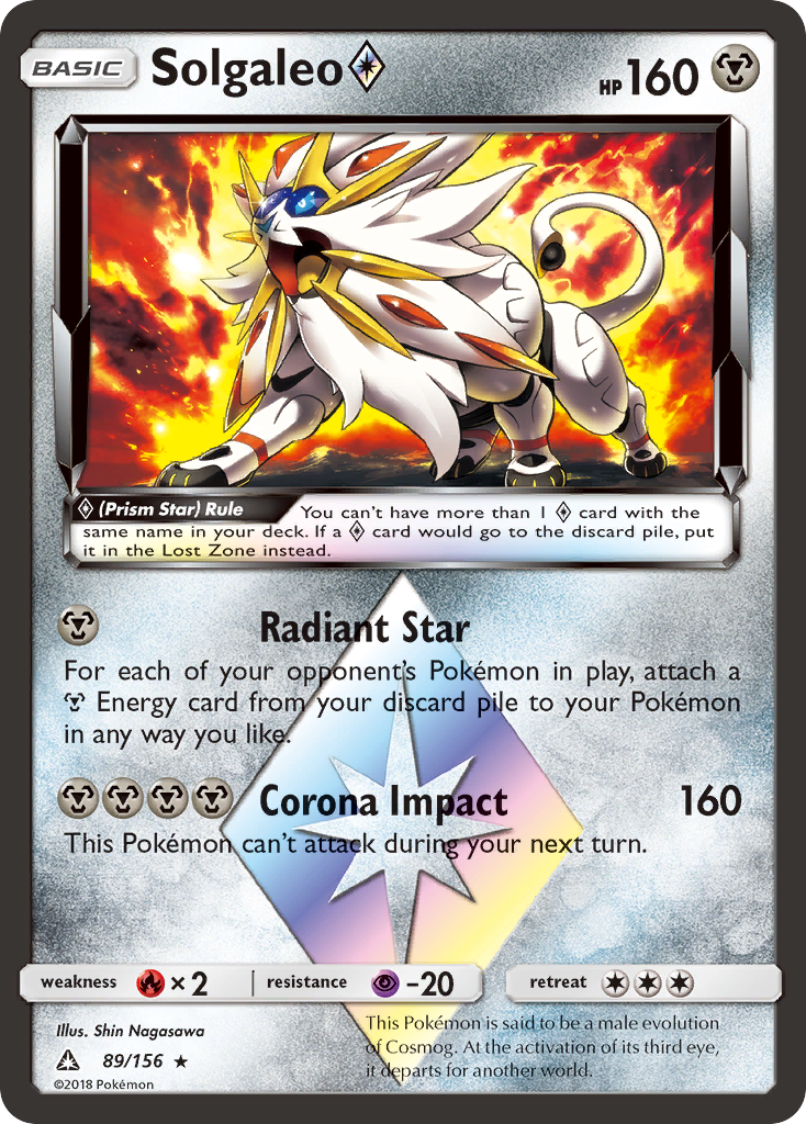 Solgaleo ? - 089/156 - Ultra Prism