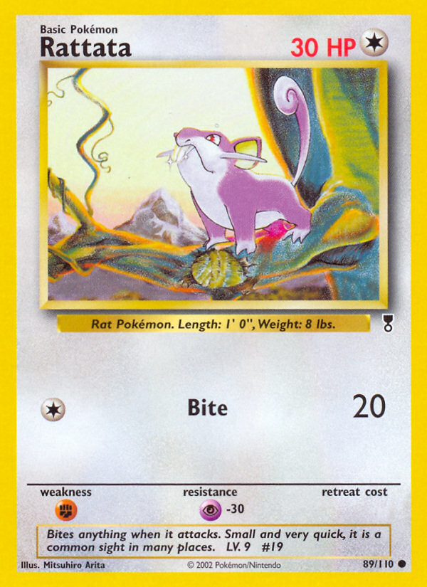 Rattata - 089/110 - Legendary Collection