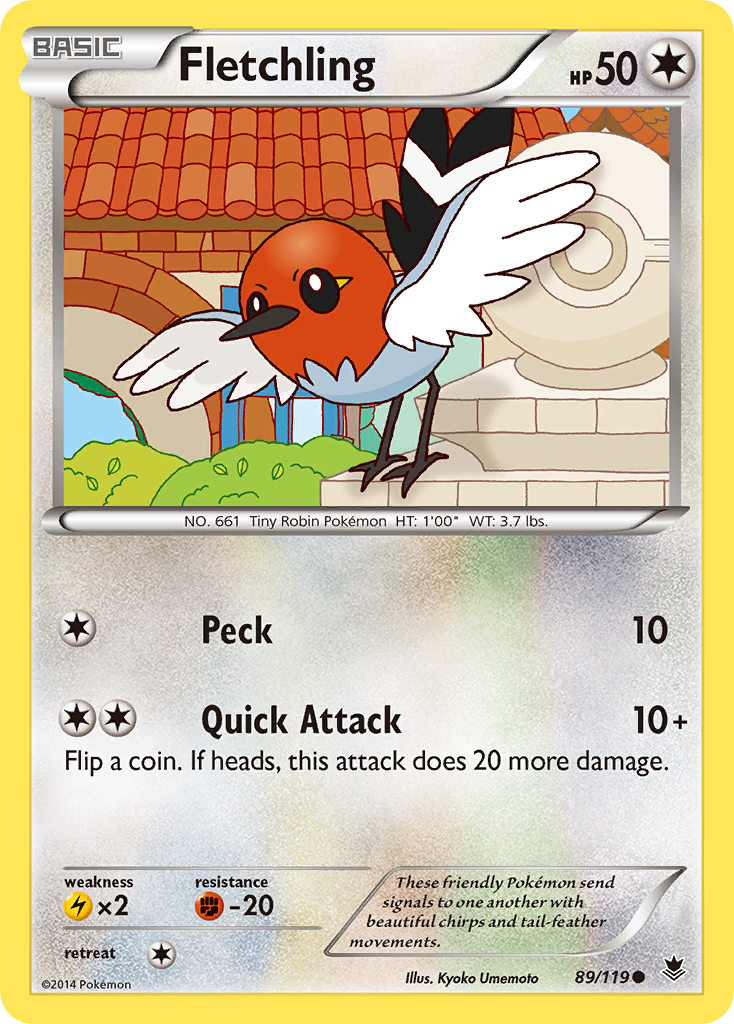 Fletchling - 089/119 - Phantom Forces