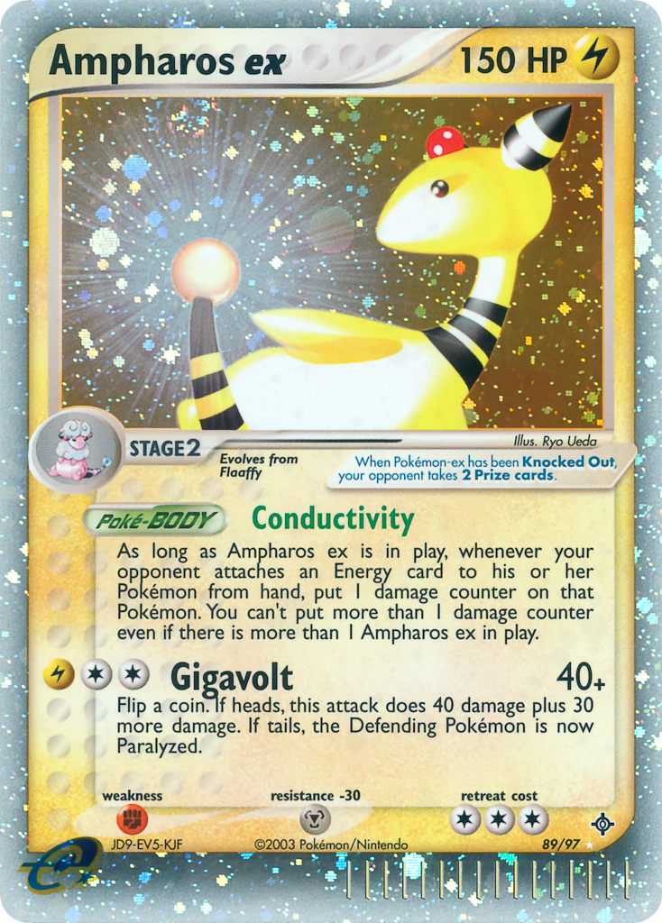 Ampharos ex - 89/97 - Dragon