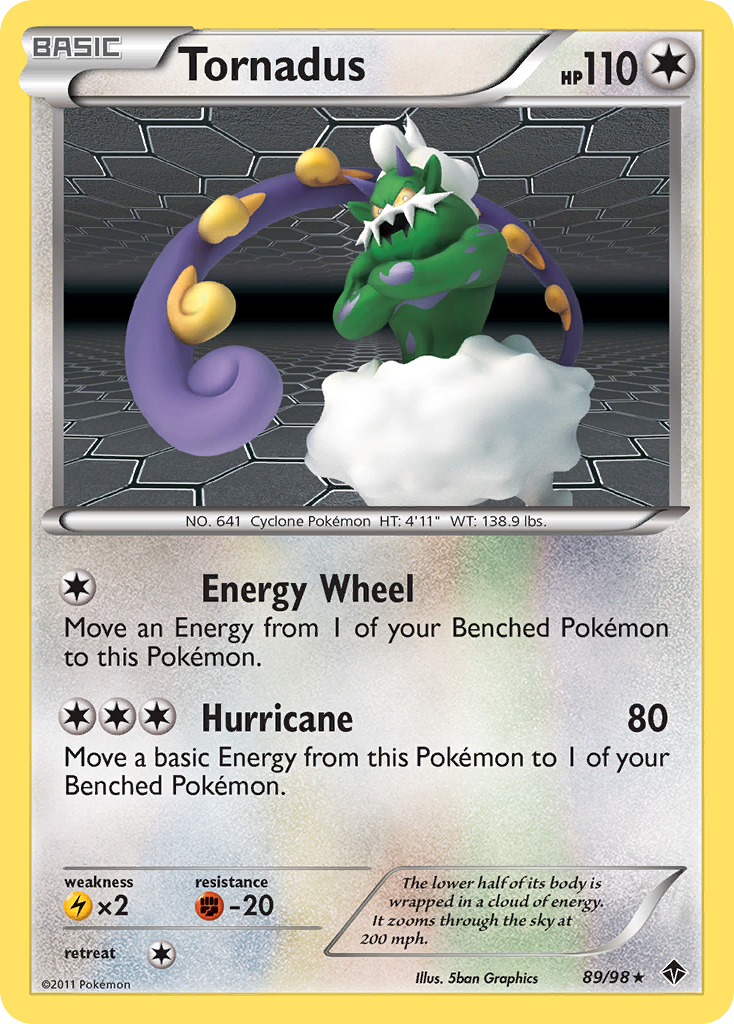 Tornadus - 89/98 - Emerging Powers