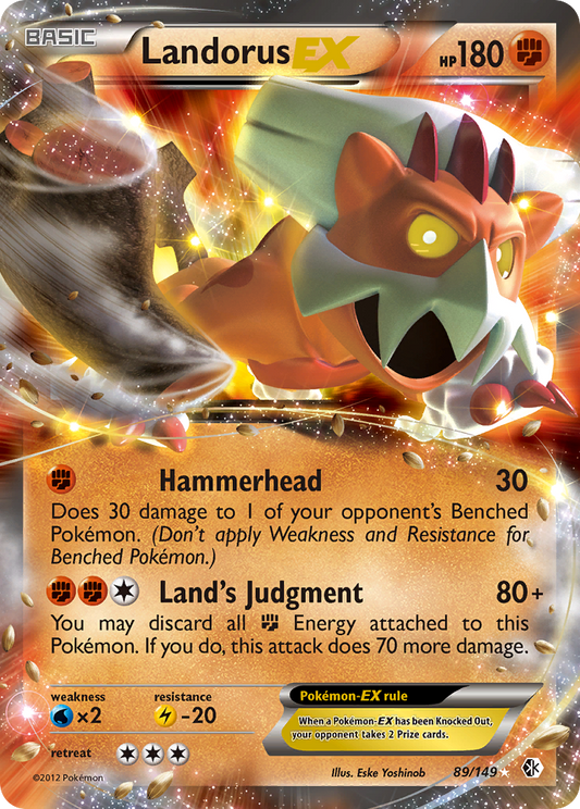 Landorus-EX - 089/149 - Boundaries Crossed