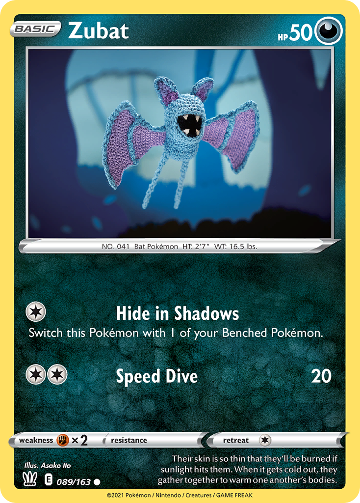 Zubat - 089/163 - Battle Styles