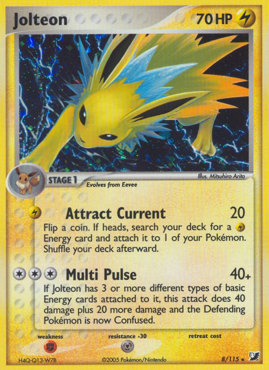 Jolteon - 008/115 - Unseen Forces