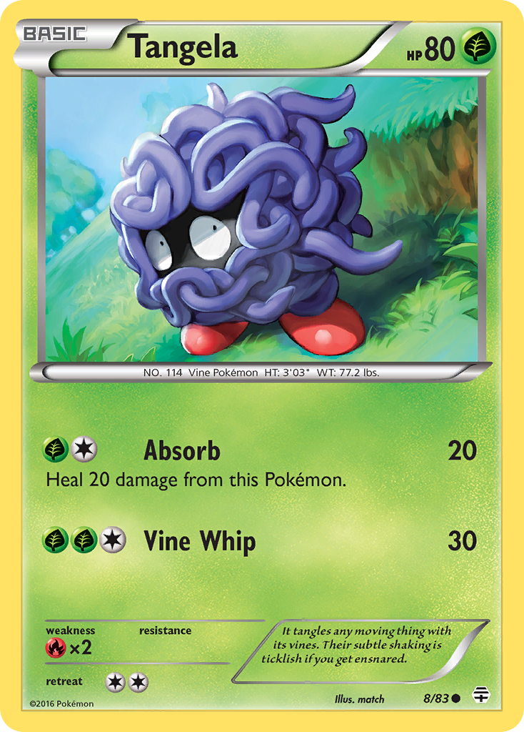 Tangela - 08/83 - Generations