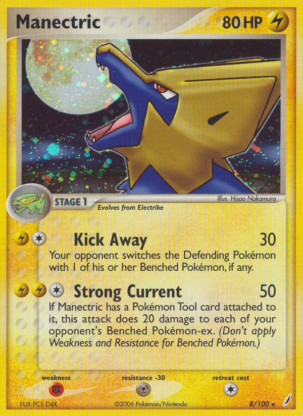 Manectric - 008/100 - Crystal Guardians