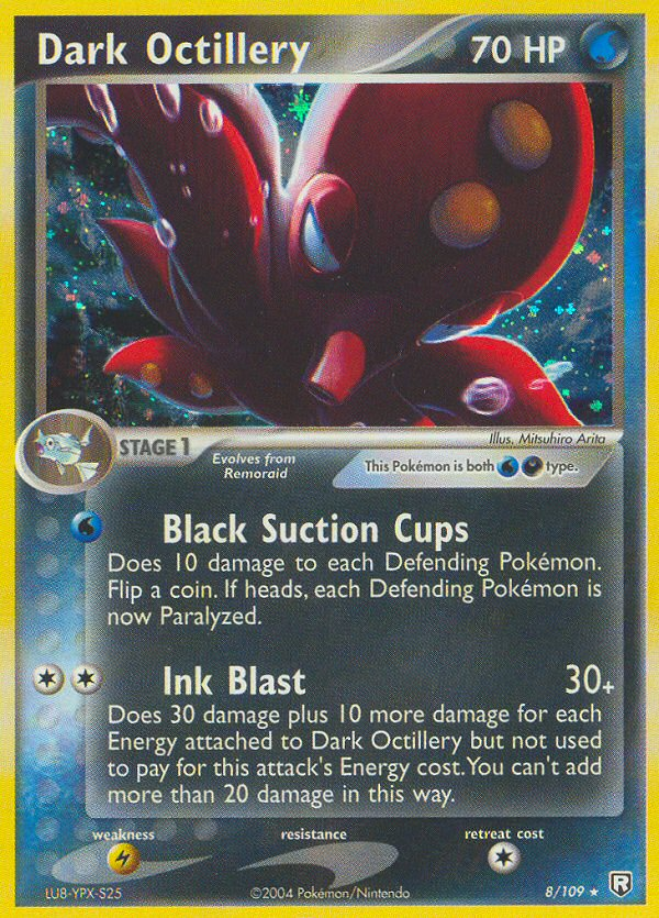 Dark Octillery - 008/109 - Team Rocket Returns