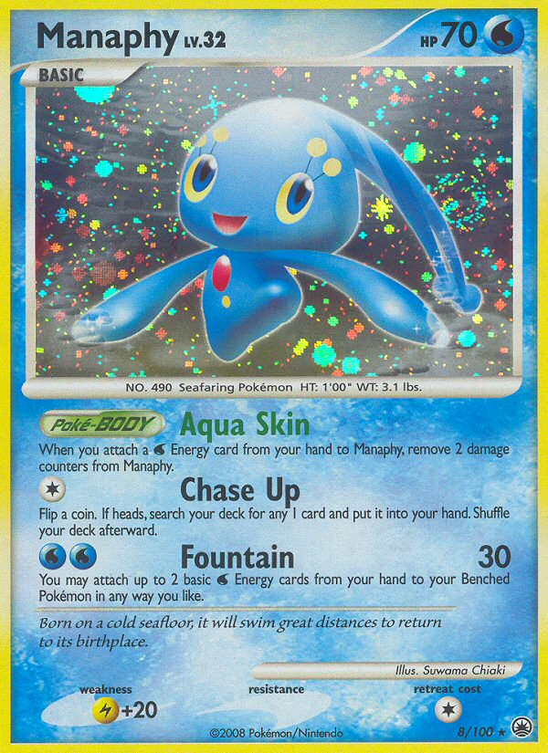 Manaphy - 008/100 - Majestic Dawn