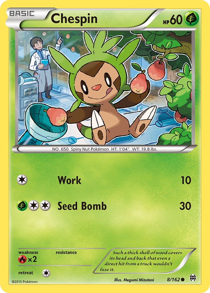 Chespin - 008/162 - BREAKthrough