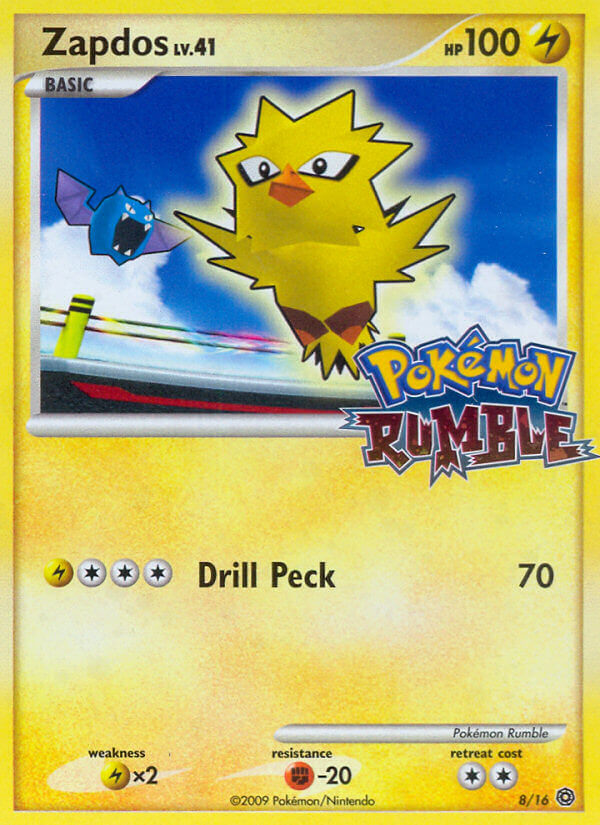 Zapdos - 08/16 - Pokémon Rumble