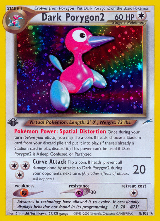 Dark Porygon2 - 008/105 - Neo Destiny