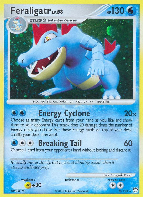 Feraligatr - 008/123 - Mysterious Treasures