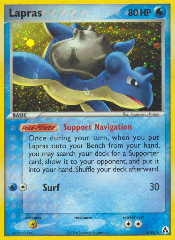 Lapras - 08/92 - Legend Maker