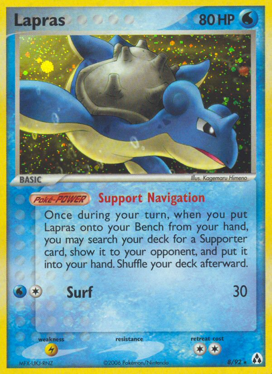 Lapras - 08/92 - Legend Maker