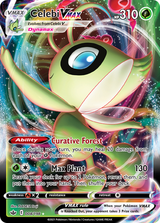 Celebi VMAX - 008/198 - Chilling Reign