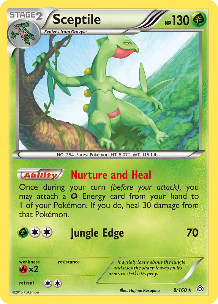 Sceptile - 008/160 - Primal Clash