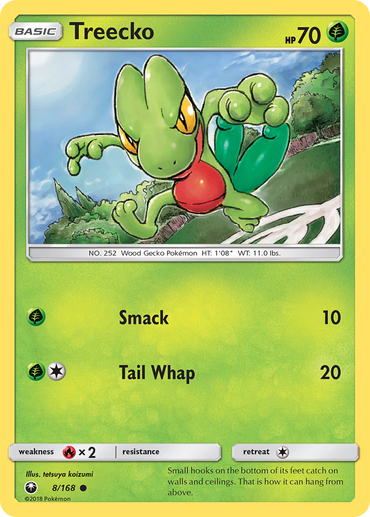 Treecko - 008/168 - Celestial Storm