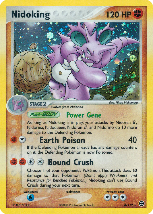 Nidoking - 008/112 - FireRed & LeafGreen