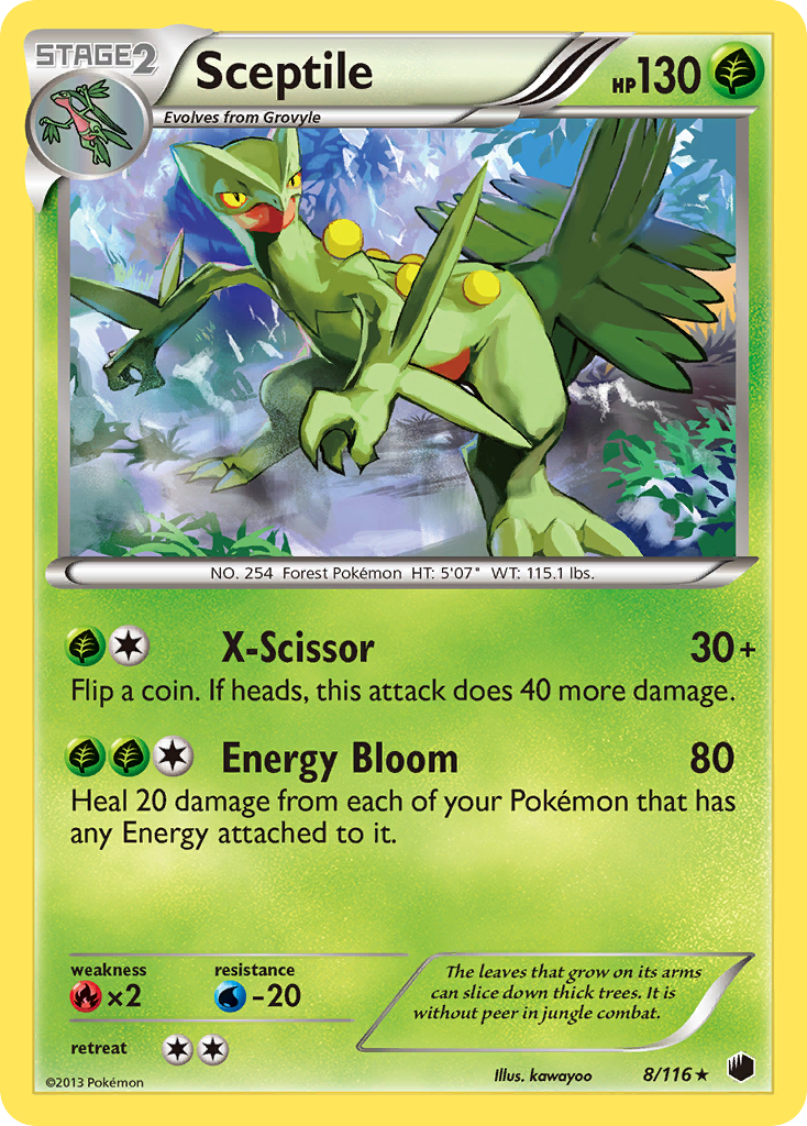 Sceptile - 008/116 - Plasma Freeze