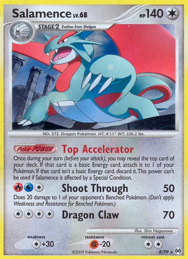 Salamence - 08/99 - Arceus