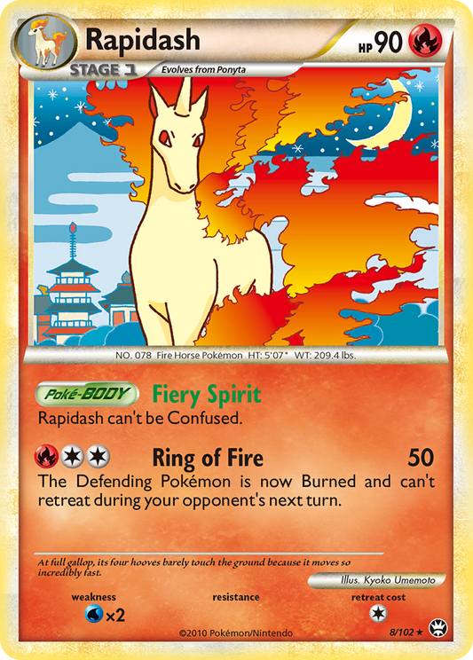 Rapidash - 008/102 - HS—Triumphant