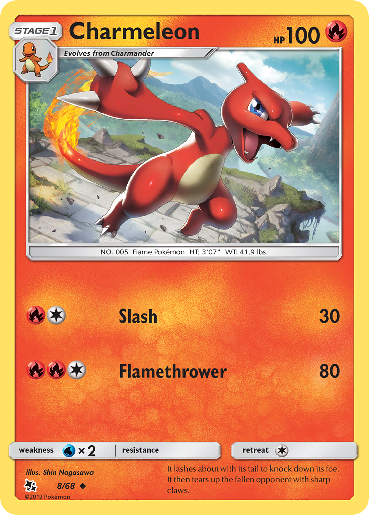 Charmeleon - 08/68 - Hidden Fates