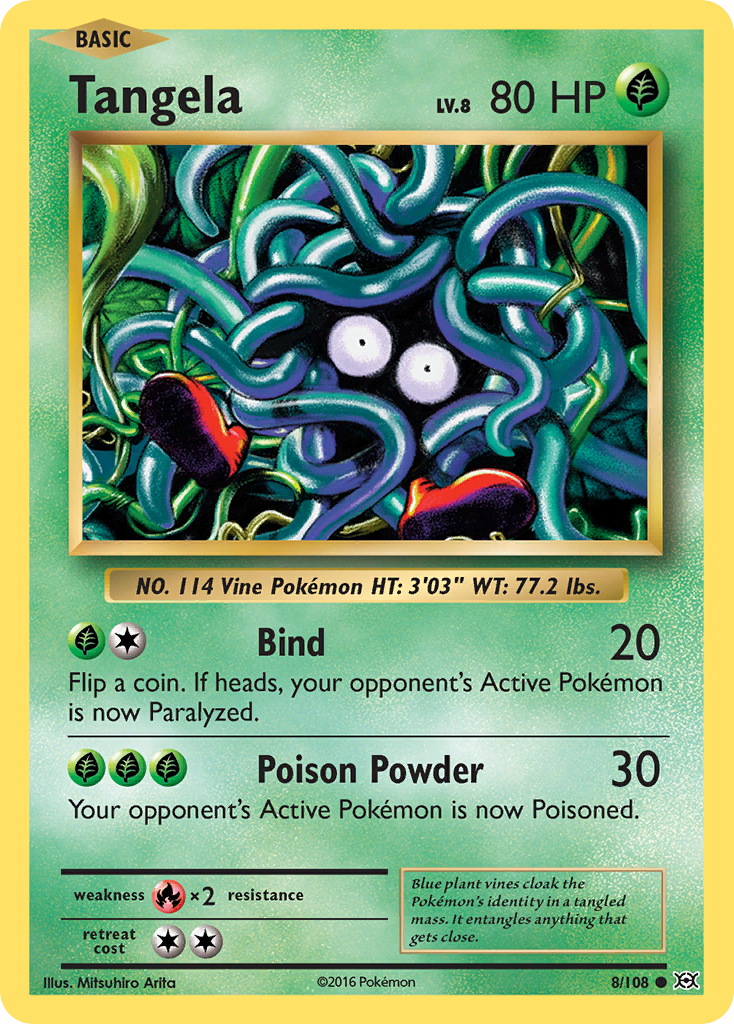 Tangela - 008/108 - Evolutions