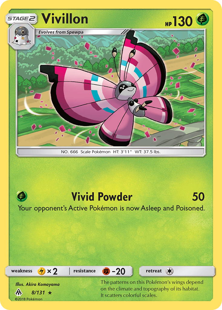 Vivillon - 008/131 - Forbidden Light