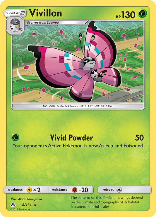 Vivillon - 008/131 - Forbidden Light