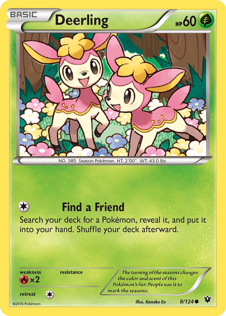 Deerling - 008/124 - Fates Collide