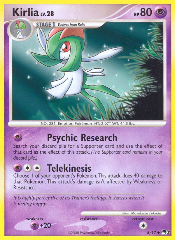 Kirlia - 08/17 - POP Series 7