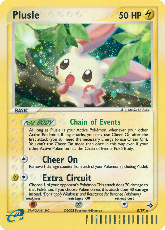 Plusle - 08/97 - Dragon