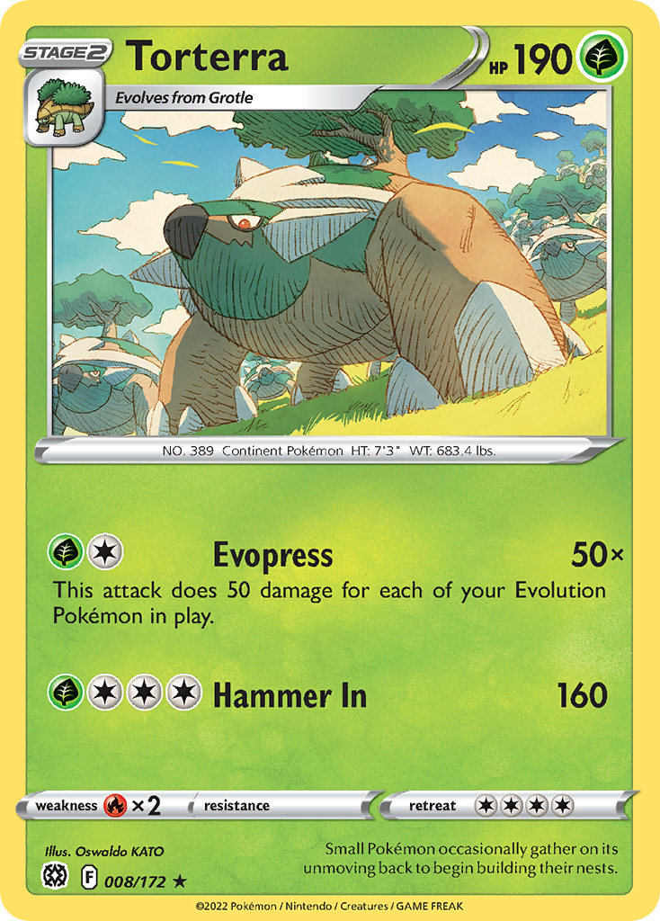 Torterra - 008/172 - Brilliant Stars