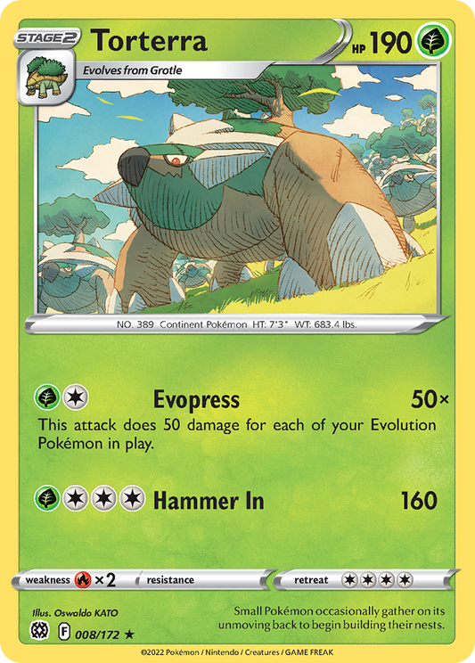 Torterra - 008/172 - Brilliant Stars