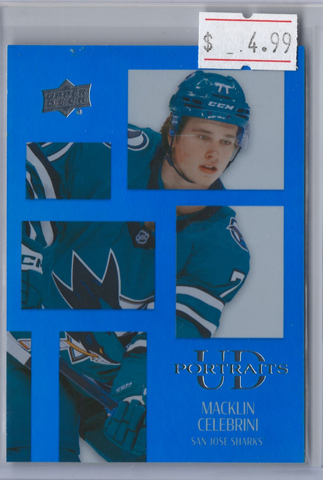 2024-25 Upper Deck UD Portrait Macklin Celebrini
