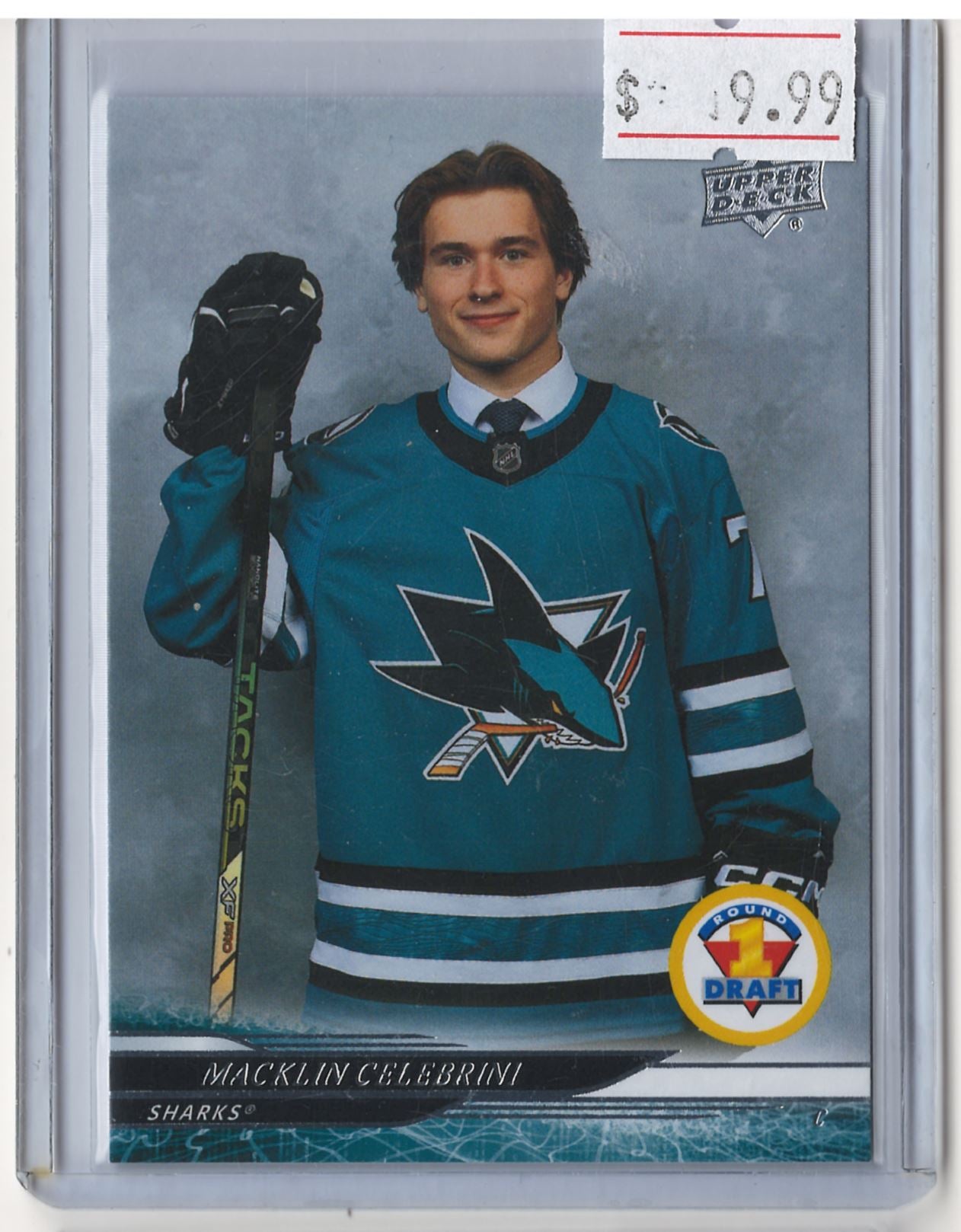2024-25 Upper Deck Extended Macklin Celebrini 1st Round Draft