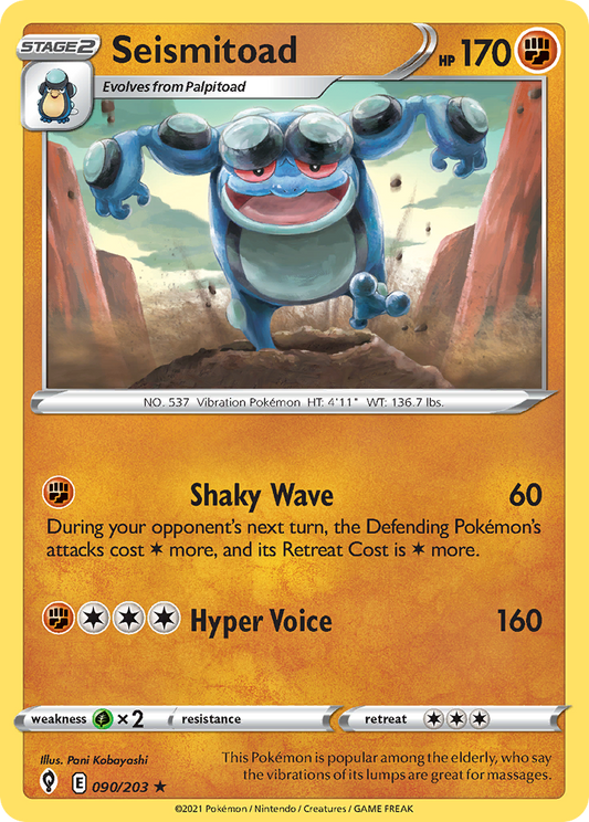 Seismitoad - 090/203 - Evolving Skies