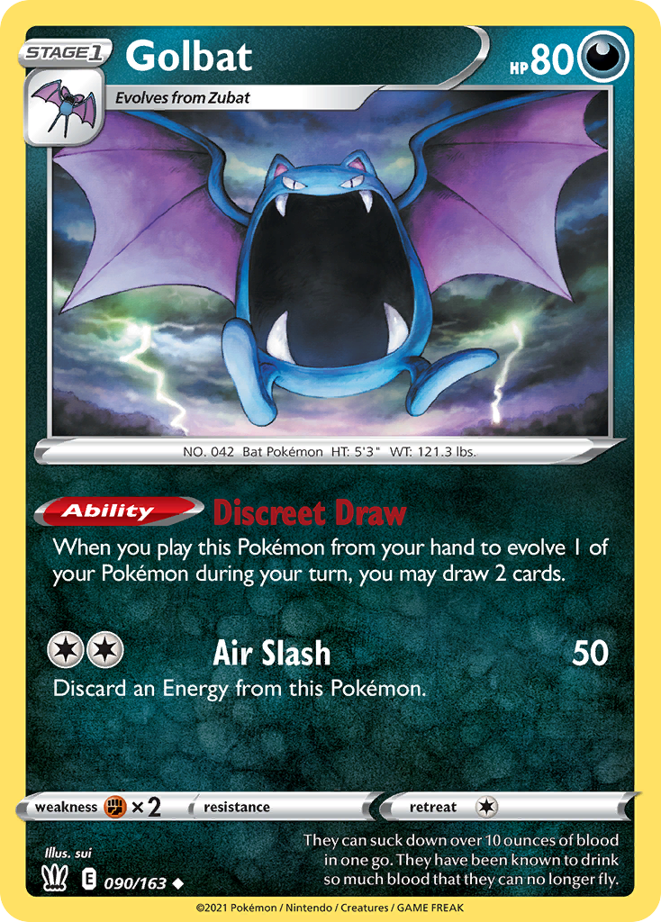 Golbat - 090/163 - Battle Styles