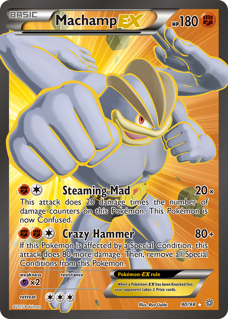 Machamp-EX - 90/98 - Ancient Origins