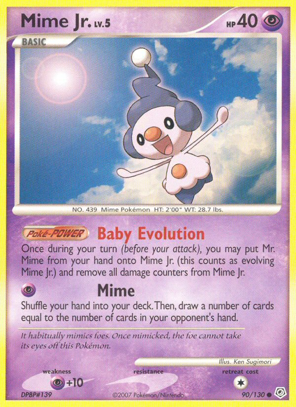 Mime Jr. - 090/130 - Diamond & Pearl