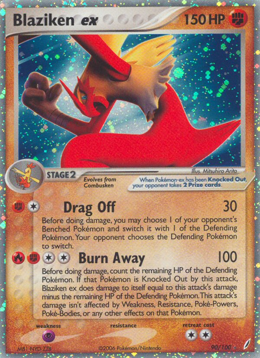 Blaziken ex - 090/100 - Crystal Guardians