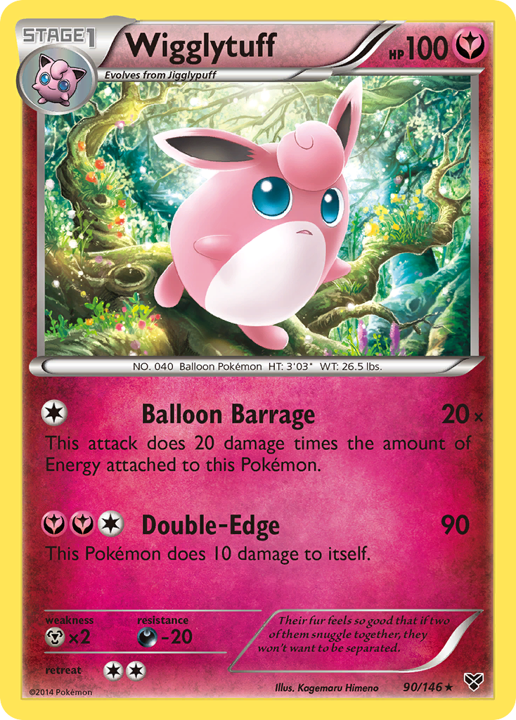 Wigglytuff - 090/146 - XY