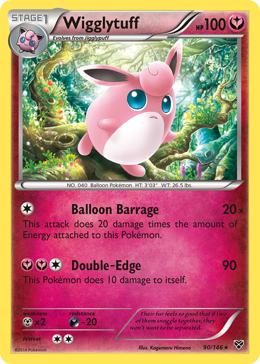 Wigglytuff - 090/146 - XY