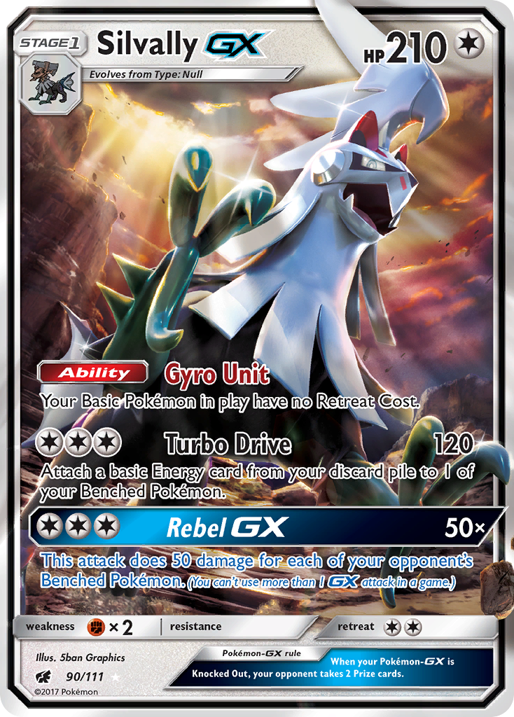 Silvally-GX - 090/111 - Crimson Invasion