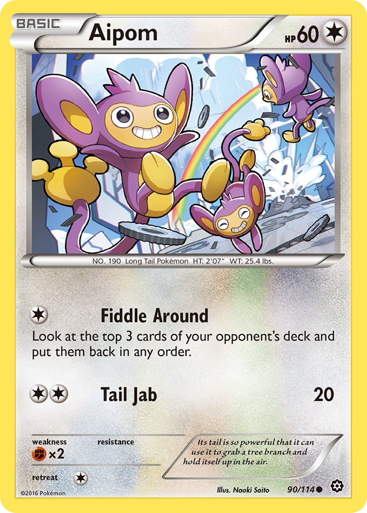 Aipom - 090/114 - Steam Siege