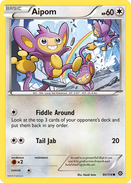 Aipom - 090/114 - Steam Siege